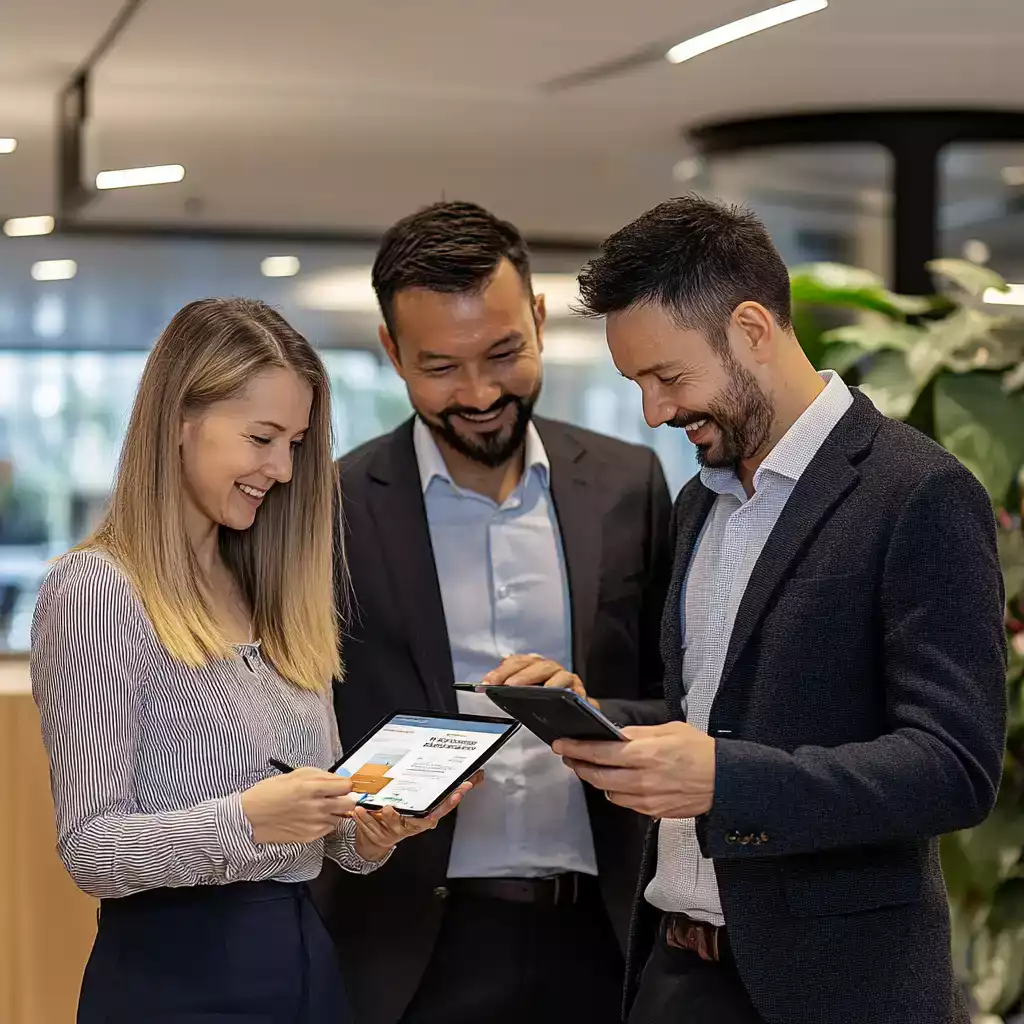 Équipe d'Axio Formation proposant des formations personnalisées aux entreprises