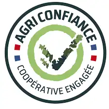 Logo Agri Confiance, label de qualité et de responsabilité sociétale pour les coopératives agricoles.