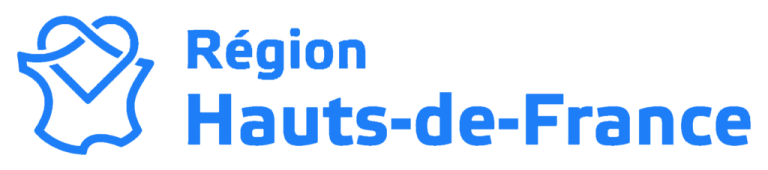 Logo Région Hauts-de-France bleu partenaire Axio Formation