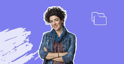 Femme en formation professionnelle — visuel Plan de travail 93