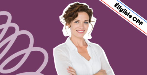 Femme consultante micro-entreprise — vignette CPF formation