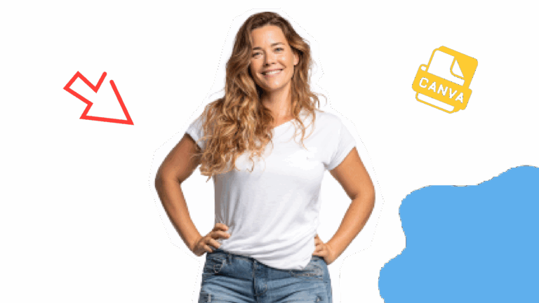 Vignette intérieure formation Canva — design graphique d’ambiance