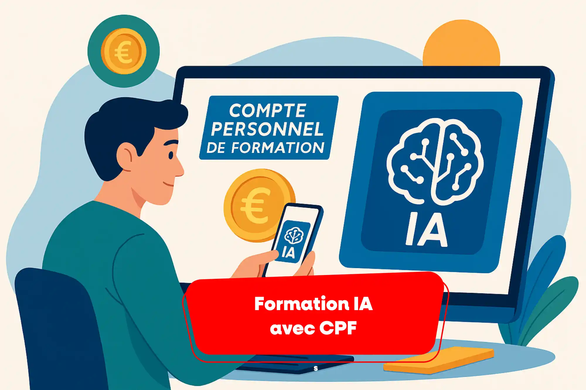 5 étapes à suivre pour financer sa formation en IA avec le CPF