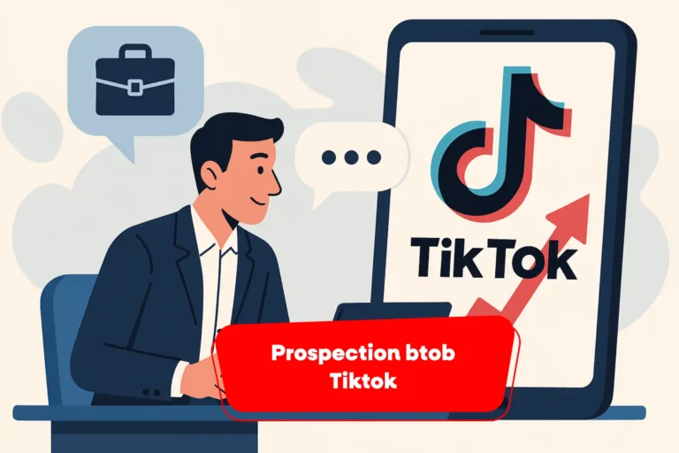 prospection btob tiktok