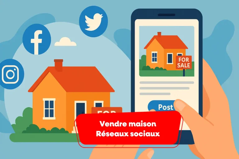 vendre maison reseaux sociaux