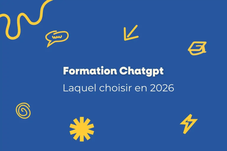 Image présentant les différentes formations ChatGPT à choisir en 2026
