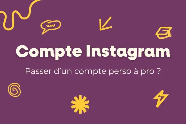 Illustration des distinctions entre compte Instagram perso et pro pour comprendre l’usage adapté