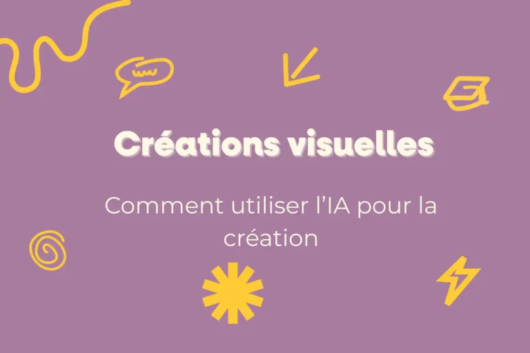 Image présentant comment utiliser l’intelligence artificielle pour créer des visuels