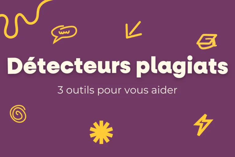 Visuel listant trois outils pour détecter le plagiat dans vos contenus