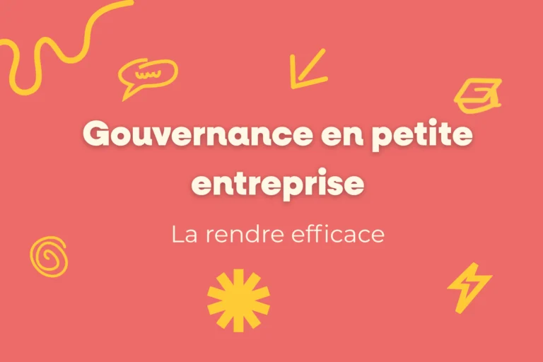 Gouvernance petite entreprise