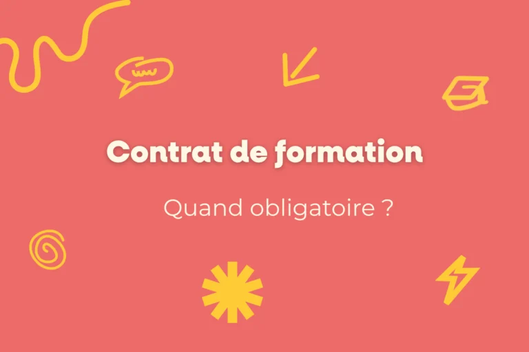 Contrat de formation 1