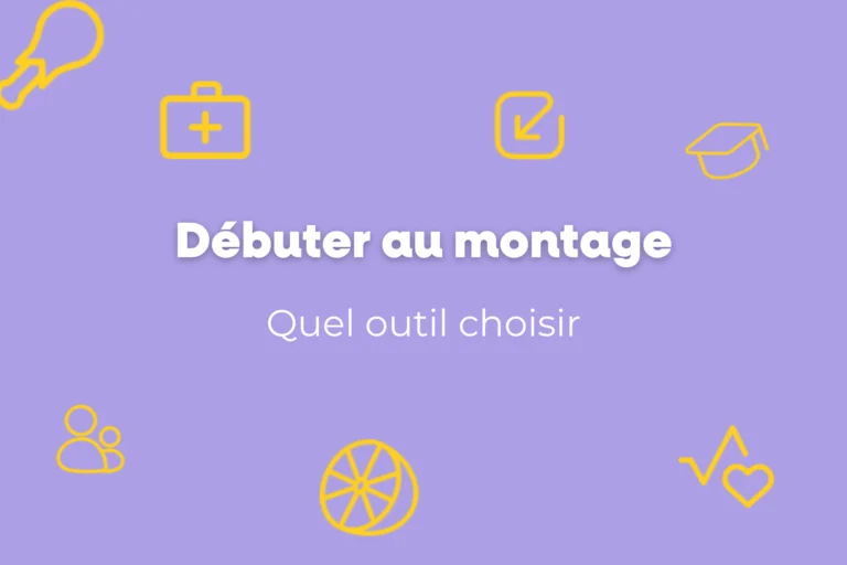 Outils pour débuter le montage